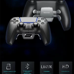 For PS5 Gaming Controller Four Back Keys Joystick Wireless Bluetooth Gamepad For PS5 Accessories Multi-back Key Peripherals Mech