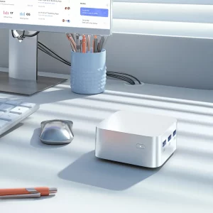 Chatreey Mini PC  Intel Celeron Quad Core N100 Pocket Computer 3xHDMI 2.0 2xGigabit Ethernet  Windows 11 Wifi5