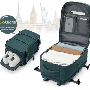 Easyjet Cabin Bag 45x36x20 Backpack, 40x20x25 Ryanair Carry-Ons, Women/Men Aeroplane Travel Backpack, Cabin Size Laptop Backpack